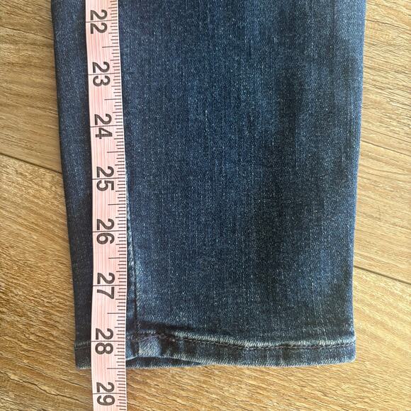 MOTHER The Looker Ankle Jeans Size 25 Here Kitty, Kitty Glitter Racer Stretch - Picture 10 of 12